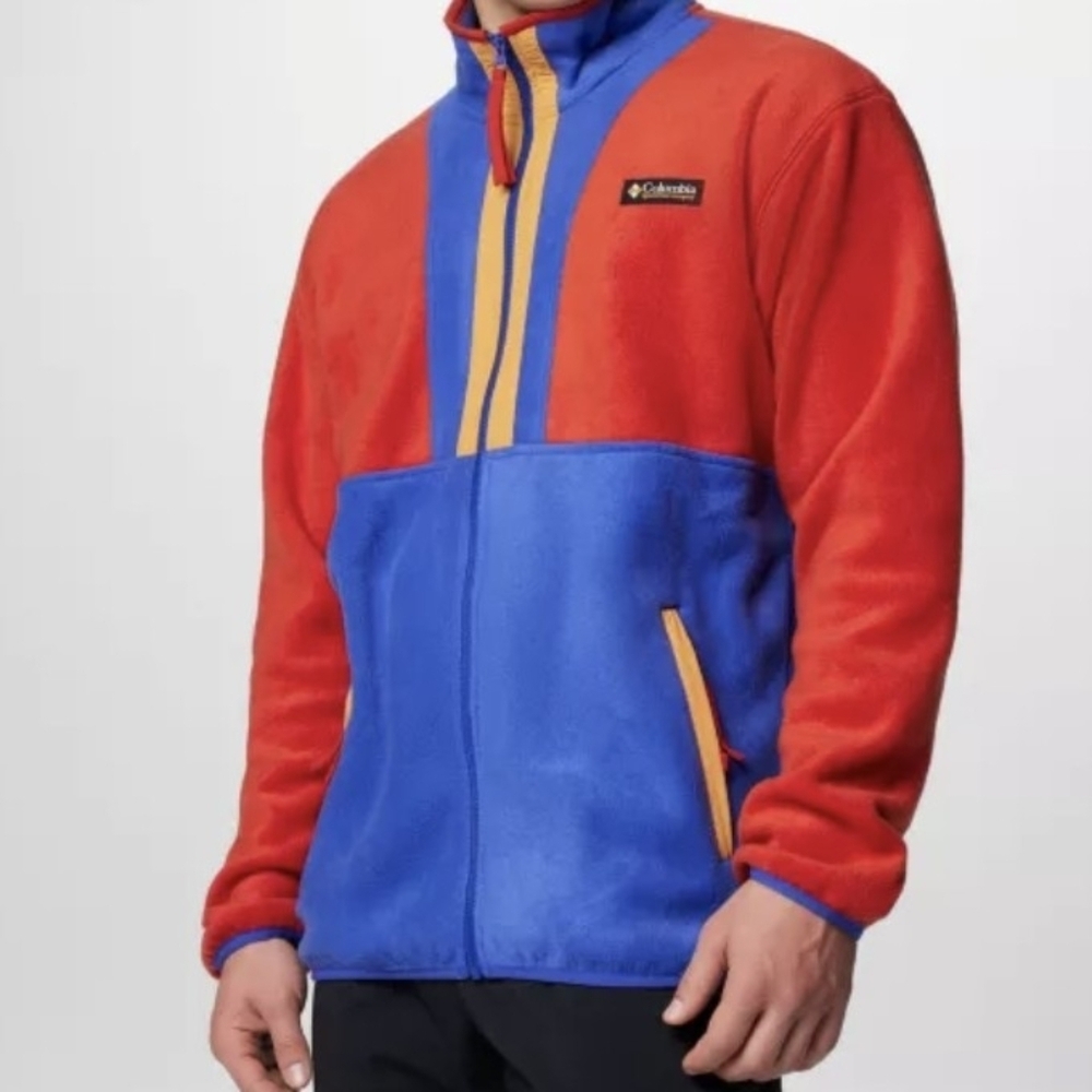 Columbia full zip fleece hoodie